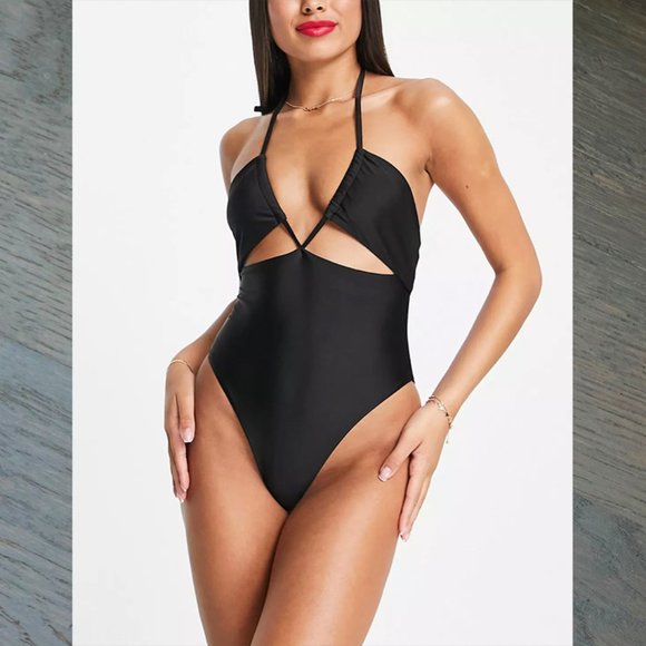 THE FROLIC | Riri Halter Cut Out Swimsuit - Picture 2 of 10